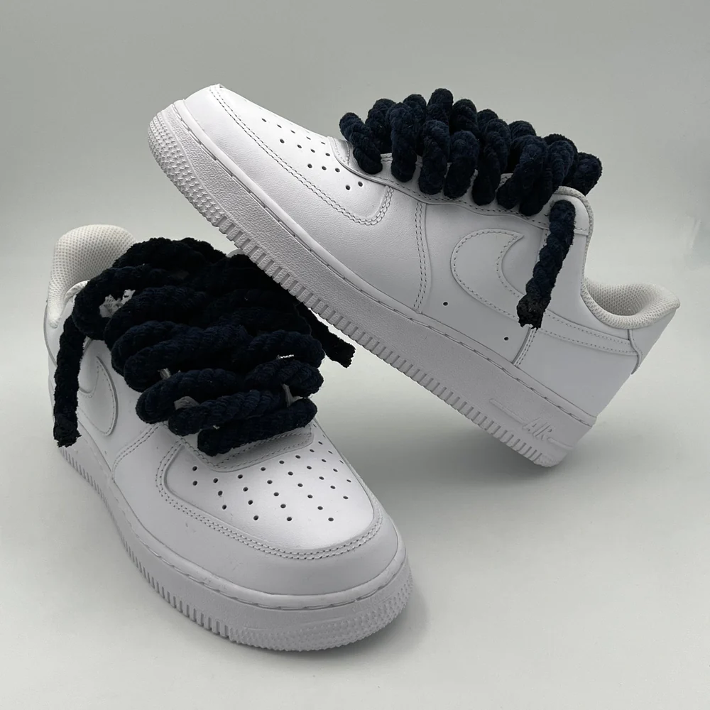 Nike Air Force 1 "Rope Laces Obsidian"