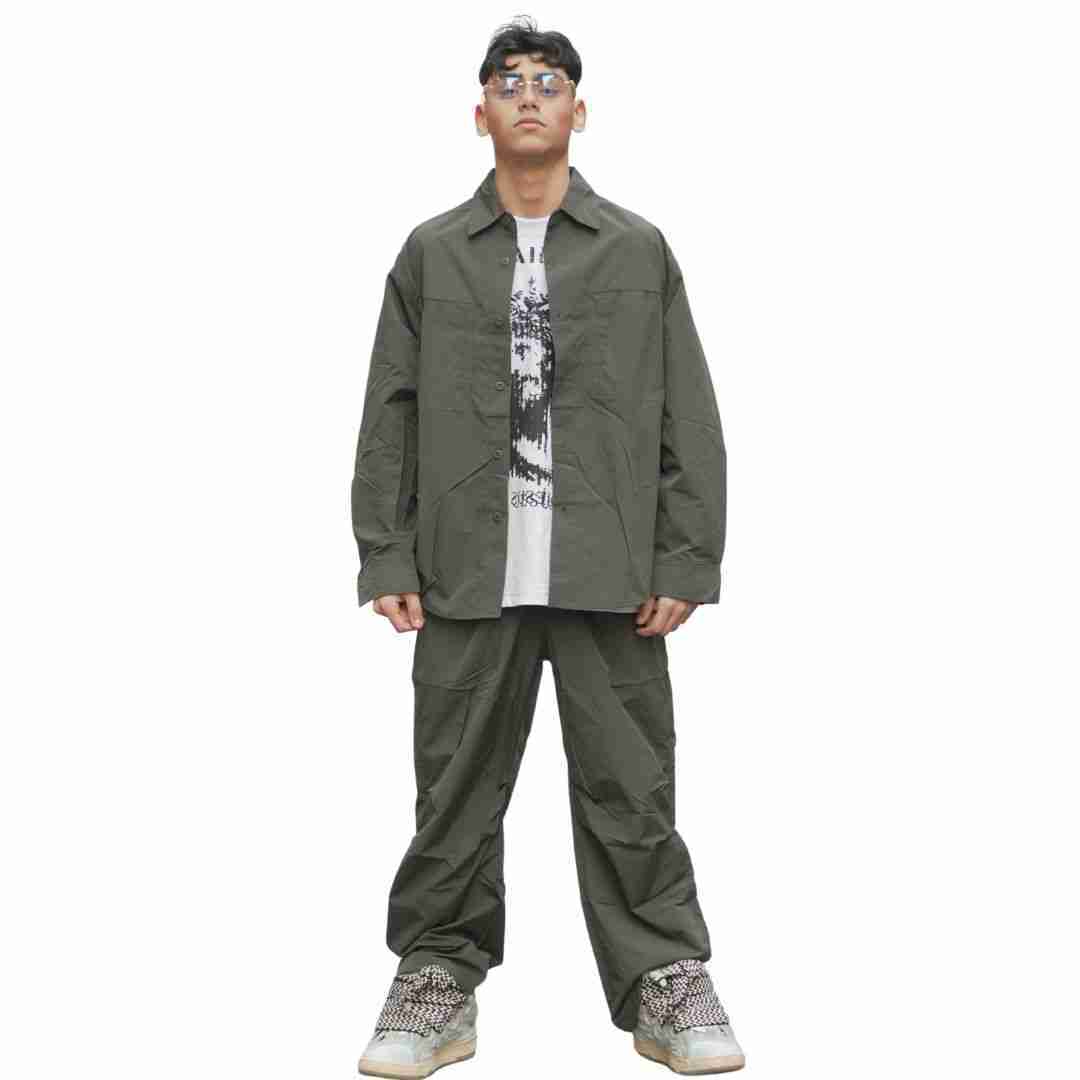 Coordinato Nylon Green
