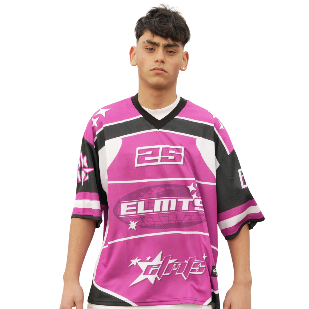 Hockey elements purple